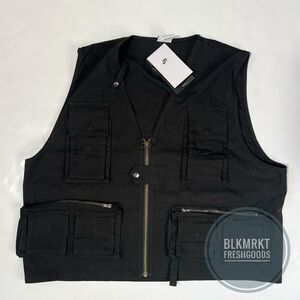 Nike Life Utility Vest Black FN3214-010 Size L